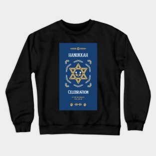 Happy Hanukkah Prints, Stickers & Magnets 5 Crewneck Sweatshirt